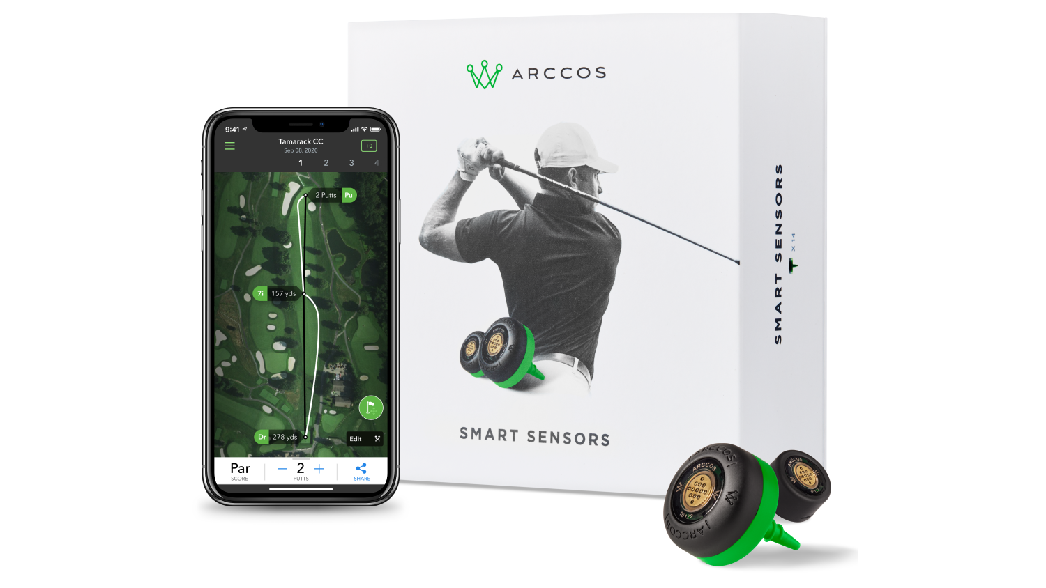 Arccos Golf introduces next generation Smart Sensors